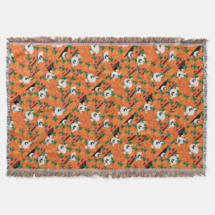 Halloween Spöken Haunted Pumpkin Patch Filt