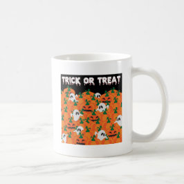 Halloween Spöken Haunted Pumpkin Patch Kaffemugg