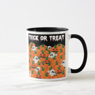 Halloween Spöken Haunted Pumpkin Patch Mugg