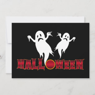 Halloween-spöken Inbjudningar