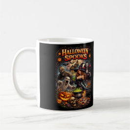Halloween-spöken Kaffemugg