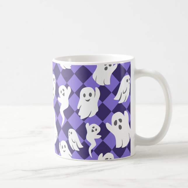 Halloween Spöken Kaffemugg (Höger)