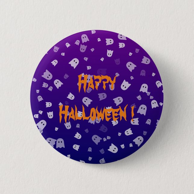 Halloween-spöken Knapp (Framsida)