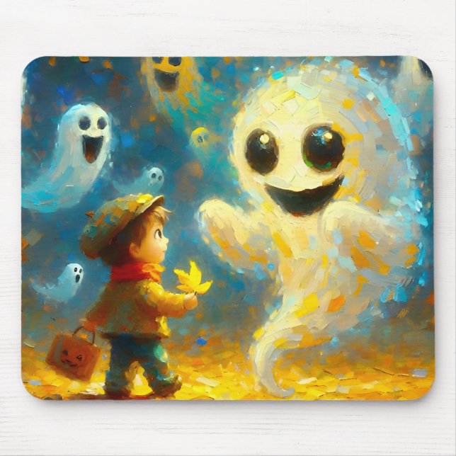 ~ Halloween Spöken ~ Musmatta (Framsidan)