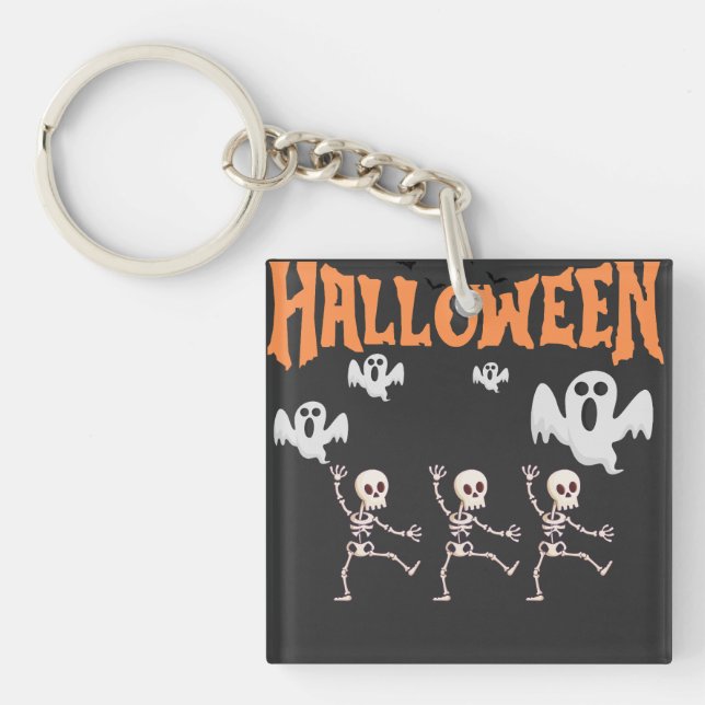 Halloween Spöken och Dancing Skeletons (Framsidan)