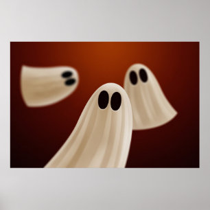 Halloween Spöken Poster