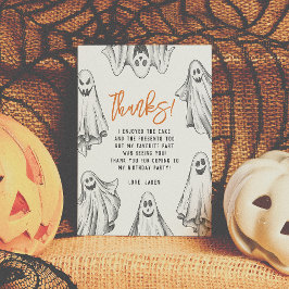 Halloween Spöken Spooktacular Birthday Tack