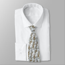 Halloween Spöken Tie Slips