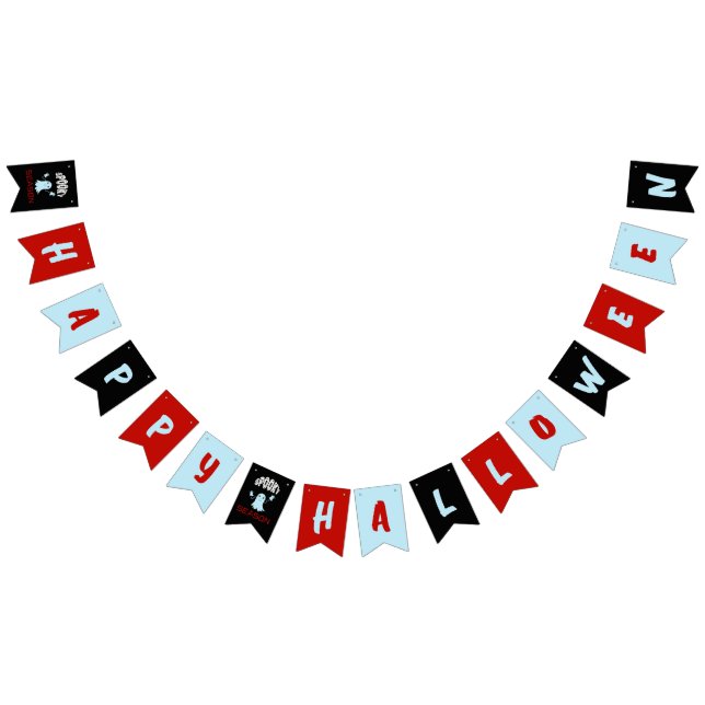 Halloween spöken vimplar (Alla)