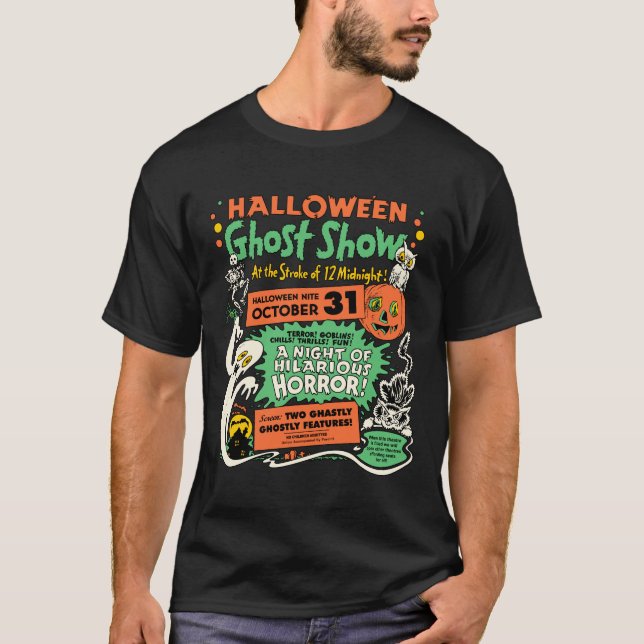 Halloween spökeShow 1950 T Shirt (Framsida)