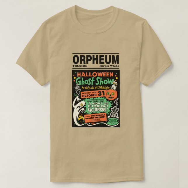 Halloween spökeShow 1950 Tee (Design framsida)