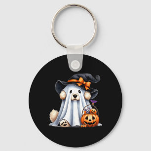 Halloween spökhund nyckelring