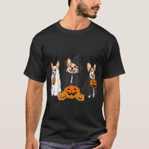 Halloween Spökhund Pumpa Kuslig Säsong T Shirt