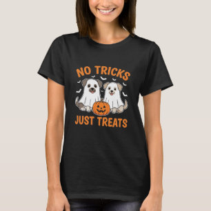Halloween Spökhundar Inga Bus utan Godsaker Design T Shirt