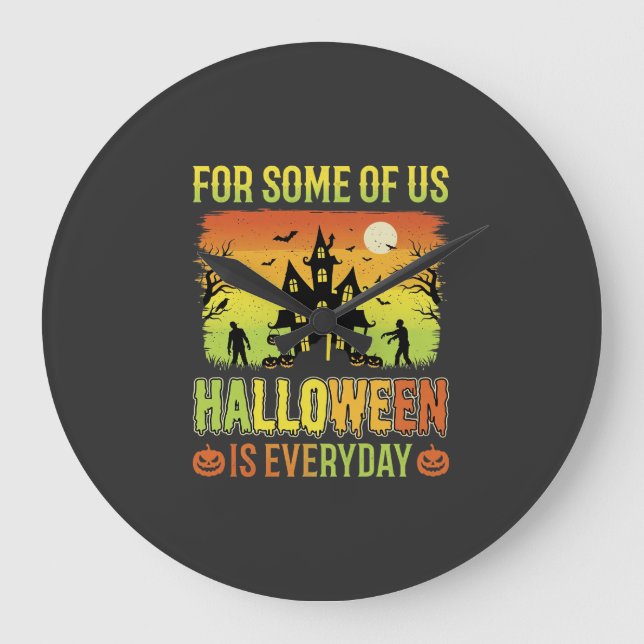 Halloween Spökhus För Några Av Oss Stor Klocka (Framsida)