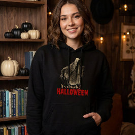 Halloween-spökigt hoodie för kvinnor t shirt