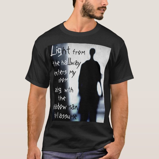 Halloween spökigt spöke kuslig ande t-shirt (Framsida)