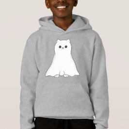 halloween-spökkatthundi söt t shirt
