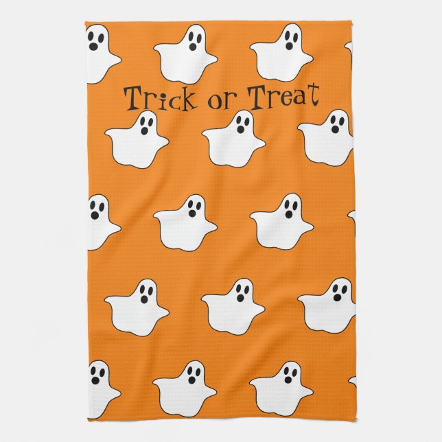 Halloween-spökkök Towels Kökshandduk (Vertikal)