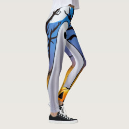 Halloween-spökleggings Leggings