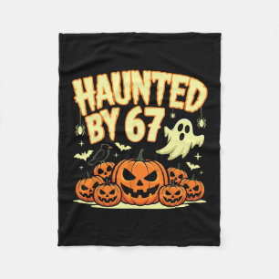 Halloween Spöklik 67 Sex Sju Meme 1 (13) Fleecefilt