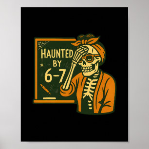 Halloween Spöklik 67 Sex Sju Meme 1 (14) Poster