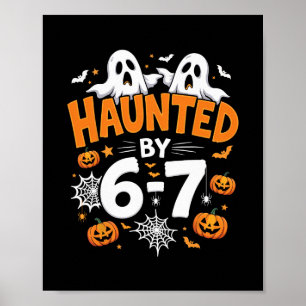 Halloween Spöklik 67 Sex Sju Meme 1 (20) Poster