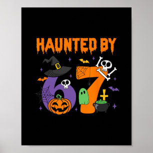 Halloween Spöklik 67 Sex Sju Meme 1 (4) Poster