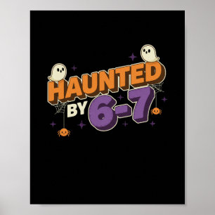 Halloween Spöklik 67 Six Seven Meme 1 (18) Poster