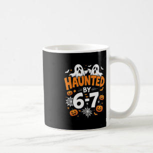 Halloween spöklik 67 Six Seven Meme 1 (20)  Kaffemugg