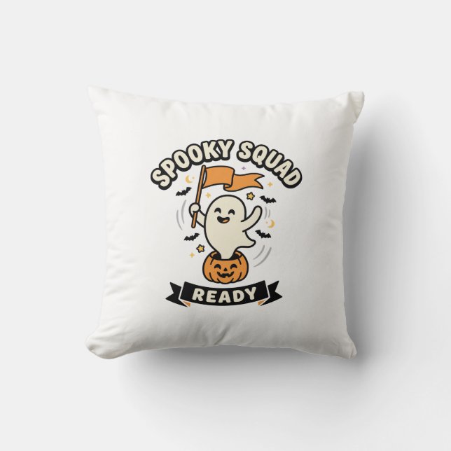 Halloween spökpatrull kudde (Framsida)