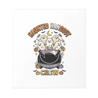Halloween Spökpumpa Crew Anteckningsblock