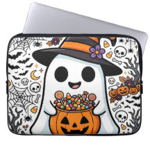 Halloween Spökpumpa Karamellmajs Söt Design