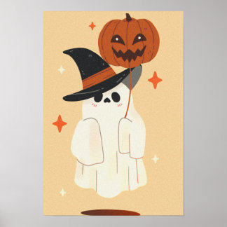 Halloween-spöksöt poster