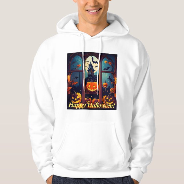 Halloween Spook-takular Hoodie (Framsida)