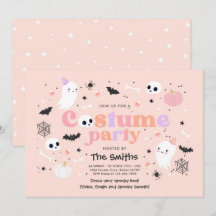 Halloween Spooktacular Costume Party Cute Ghost