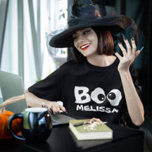 Halloween Spooky Boo Anpassningsbar Cute Whimsical