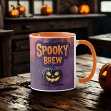 Halloween Spooky Brew Mörk Souls Mugg