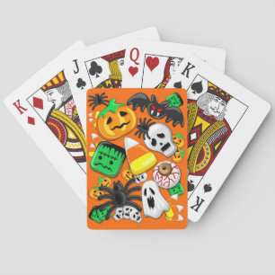 Halloween Spooky Candies Party Casinokort