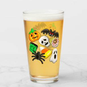 Halloween Spooky Candies Party Glaskopp