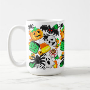 Halloween Spooky Candies Party Kaffemugg