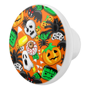 Halloween Spooky Candies Party Knopp