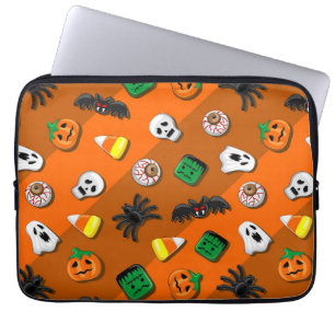 Halloween Spooky Candies Party Laptop Fodral