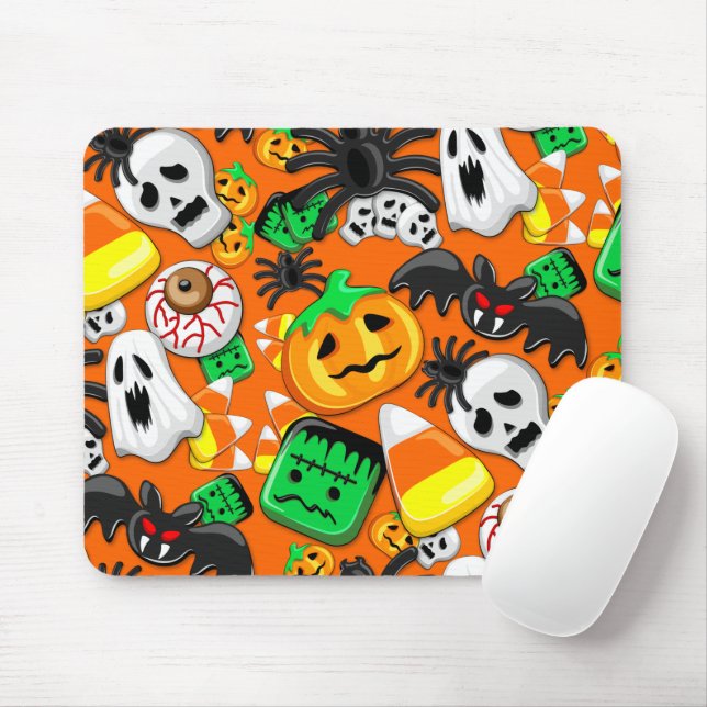 Halloween Spooky Candies Party Musmatta (Med mus)