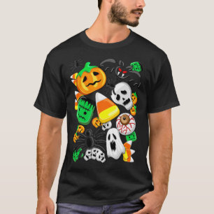 Halloween Spooky Candies Party T Shirt