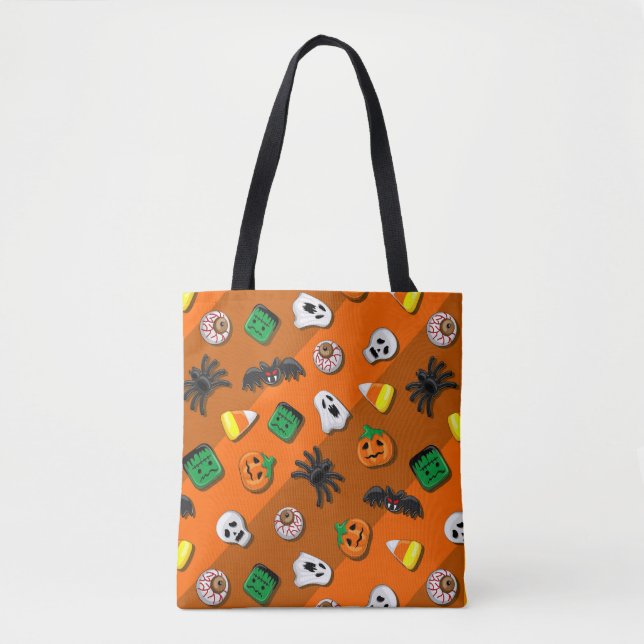 Halloween Spooky Candies Party Tygkasse (Framsida)