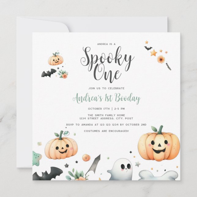 Halloween Spooky först en (Framsida)