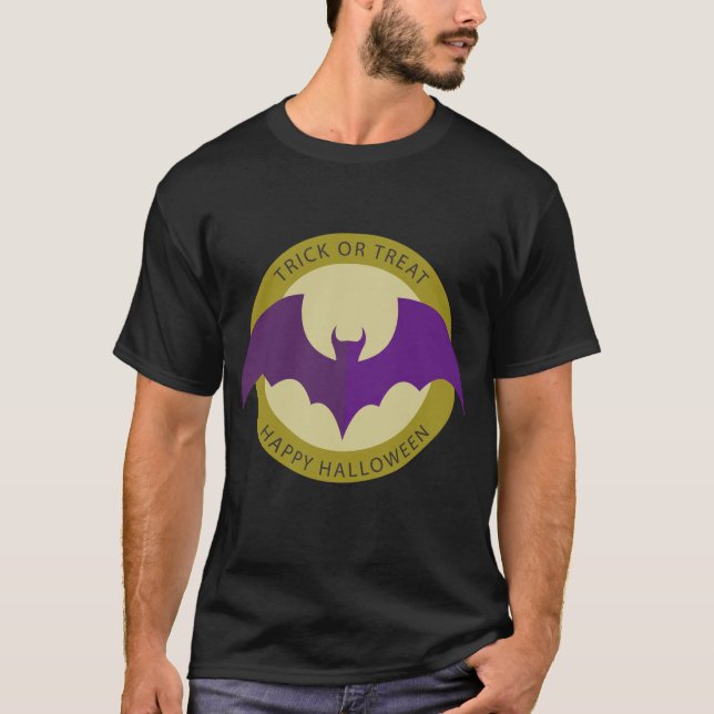 Halloween Spooky Horror Cute Scary Witch Ghost T Shirt (Framsida)