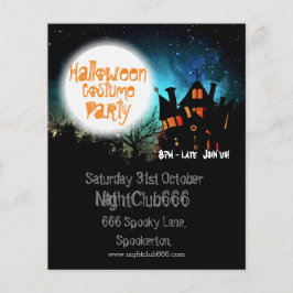 Halloween Spooky House Flygblad