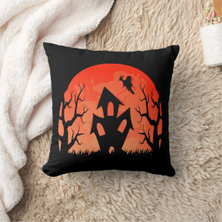 Halloween Spooky House Kudde